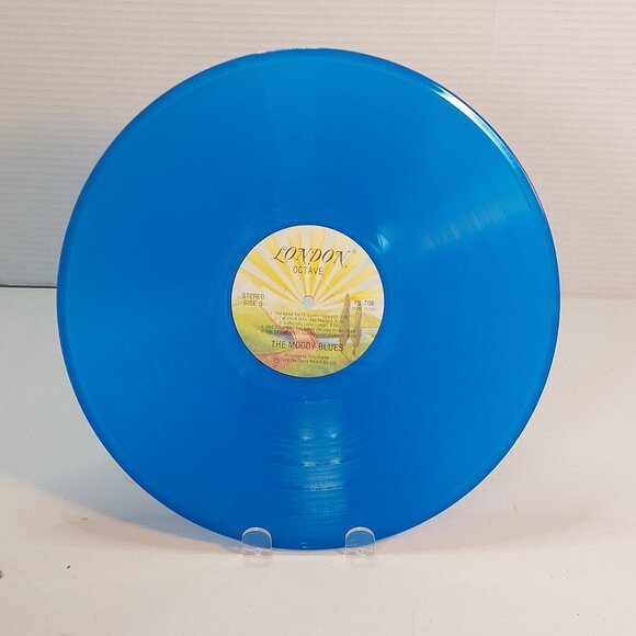 The Moody Blues ~ Octave ( Blue Vinyl LP, 1978) gatefold - Picture 4 of 5
